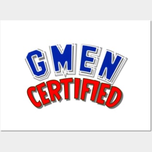 GMEN CERTIFIED Posters and Art